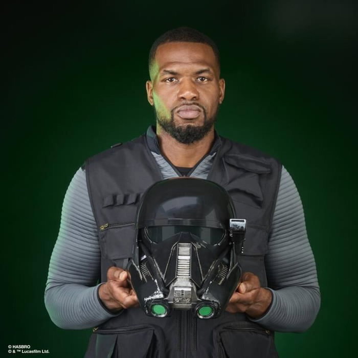 Hasbro Star Wars The Black Series Casco Electrónico Imperial Death Trooper Replica 1:1 Hasbro Star Wars The Black Series Casco Electrónico Imperial Death Trooper Replica 1:1