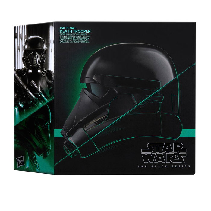 Hasbro Star Wars The Black Series Casco Electrónico Imperial Death Trooper Replica 1:1 Hasbro Star Wars The Black Series Casco Electrónico Imperial Death Trooper Replica 1:1