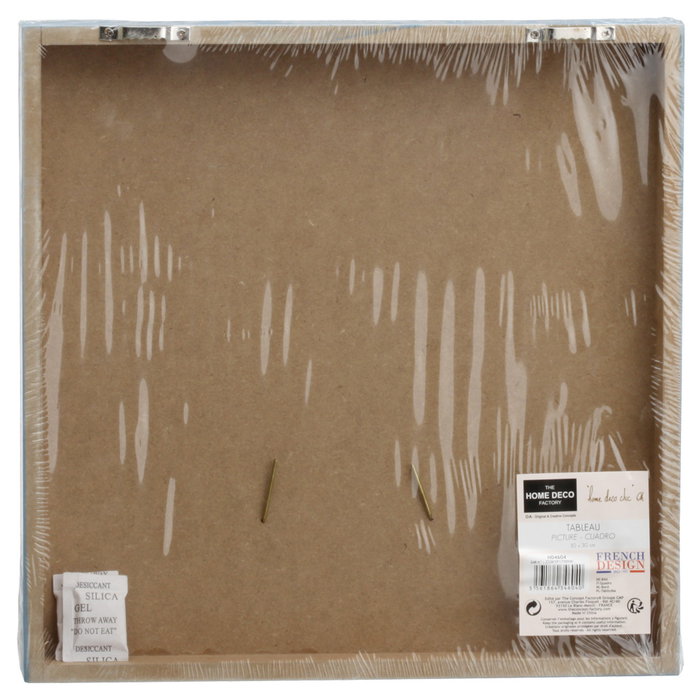 Home Deco Factory Cuadro con Mensaje 30x30 cm