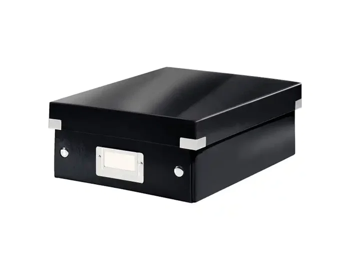 LEITZ Caja Click&Store Organizadora Pequeña Negra