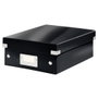 LEITZ Caja Click&Store Organizadora Pequeña Negra