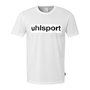 Camiseta de Fútbol de Manga Corta Hombre Uhlsport Essential Promo Blanco XL