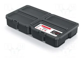 KISTENBERG Contenedor MSX BOX con particiones negro