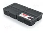KISTENBERG Contenedor MSX BOX con particiones negro