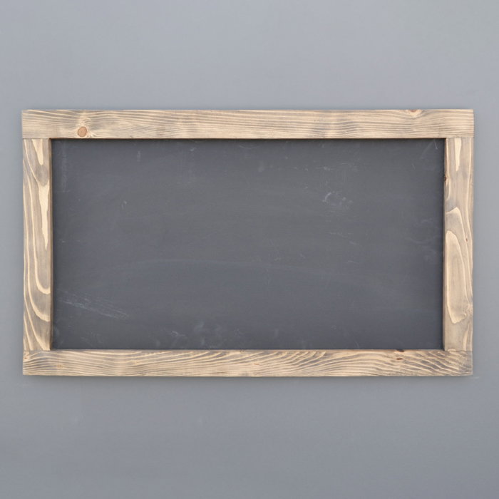 Aberto Design AA049 Pizarra de Madera de Abeto Color Nogal, Hecha a Mano, 100 x 60 x 4 cm Aberto Design AA049 Pizarra de Madera de Abeto Color Nogal, Hecha a Mano, 100 x 60 x 4 cm
