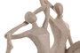 DKD Home Decor Figura de Resina Mujer Beige Surtido de 2