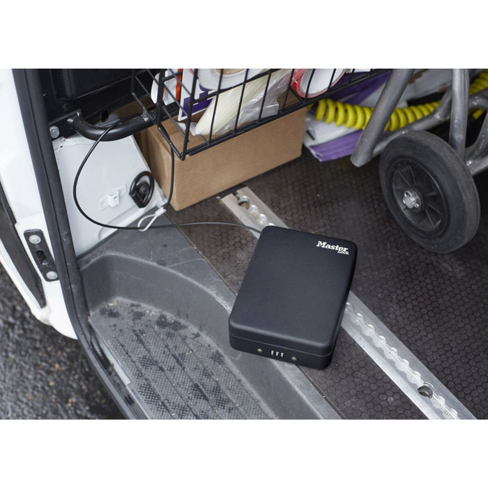Master Lock Caja de Seguridad Portátil P005CEURBLKHRO Negra Master Lock Caja de Seguridad Portátil P005CEURBLKHRO Negra