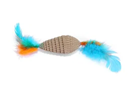 Freedog Rascador Kraft Piña Con Plumero 15 X 3,5 cm
