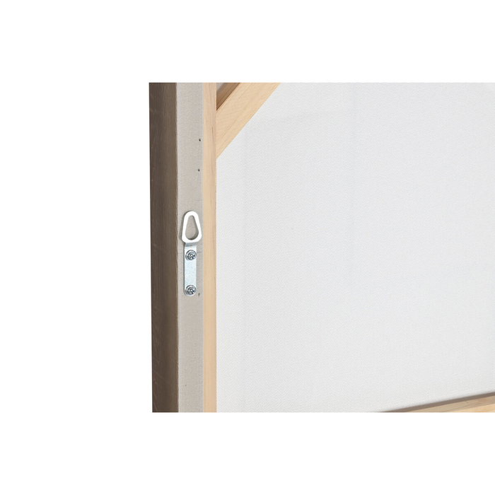 DKD Home Decor Set de 2 Cuadros Abstractos de Lienzo y Pino 82x102 cm