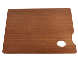 Titan Arts Paleta de madera rectangular 30x40cm barnizada