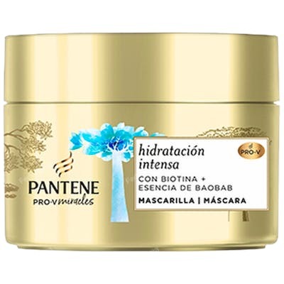 Pantene Mascarilla Hidratación Intensa Cabello Seco y Dañado para Brillo y Fortalecimiento 160 ml Pantene Mascarilla Hidratación Intensa Cabello Seco y Dañado para Brillo y Fortalecimiento 160 ml