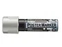 Artline Rotulador Poster Marker EPP-30 Punta Rectangular 30 mm Plata para Carteleria, Metal, Plástico, Vidrio