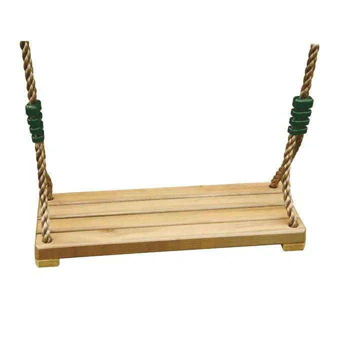 Trigano Columpio de Madera de Lujo para Pórtico 3.00 / 3.50 m, Abedul Macizo, Niños a Partir de 3 Años Trigano Columpio de Madera de Lujo para Pórtico 3.00 / 3.50 m, Abedul Macizo, Niños a Partir de 3 Años