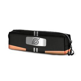 Naruto Estuche Portatodo Cuadrado FAN 2.2 Dress, Multicolor, Estuche Resistente con Cremallera, 7x22x9 cm
