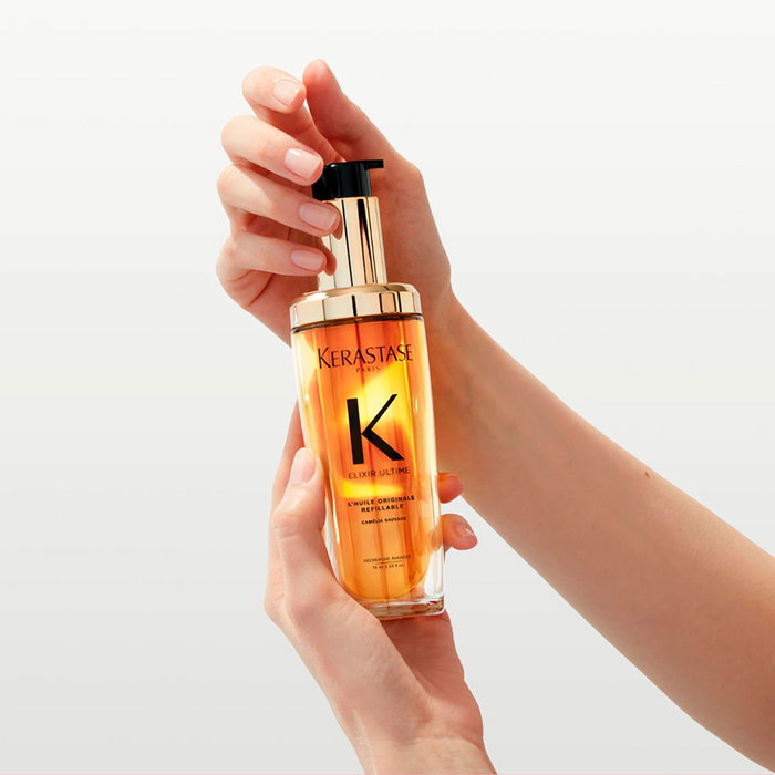 Kérastase Elixir Ultime Aceite Original Recargable 75 ml para Brillo y Control del Frizz - Hidratación Profunda Kérastase Elixir Ultime Aceite Original Recargable 75 ml para Brillo y Control del Frizz - Hidratación Profunda
