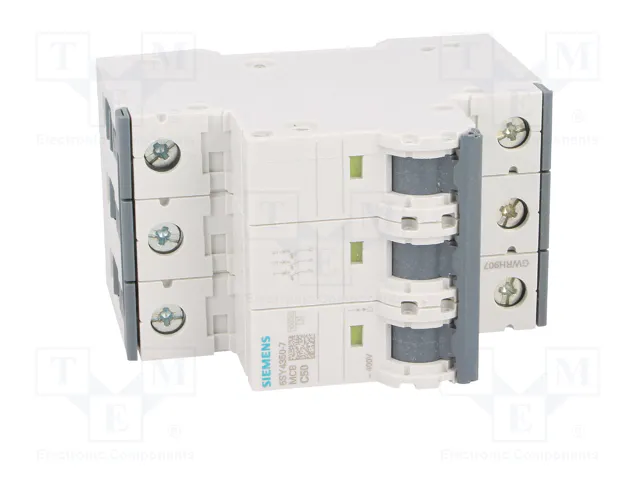 SIEMENS 5SY4350-7 Interruptor magnetotérmico 3 polos 50A 10kA