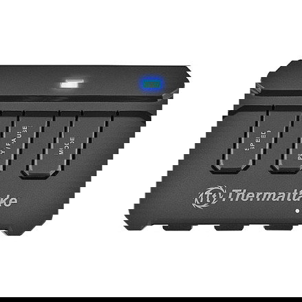 Thermaltake CL-F042-PL12SW-B Ventilador Riing 12 LED RGB (Pack 3) 120mm