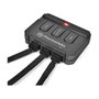 Thermaltake Riing 12 LED RGB (3-Pack) 120mm Negro