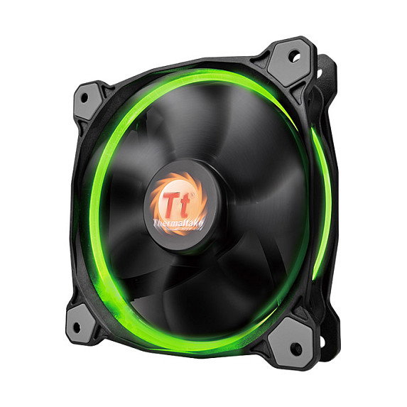 Thermaltake CL-F042-PL12SW-B Ventilador Riing 12 LED RGB (Pack 3) 120mm