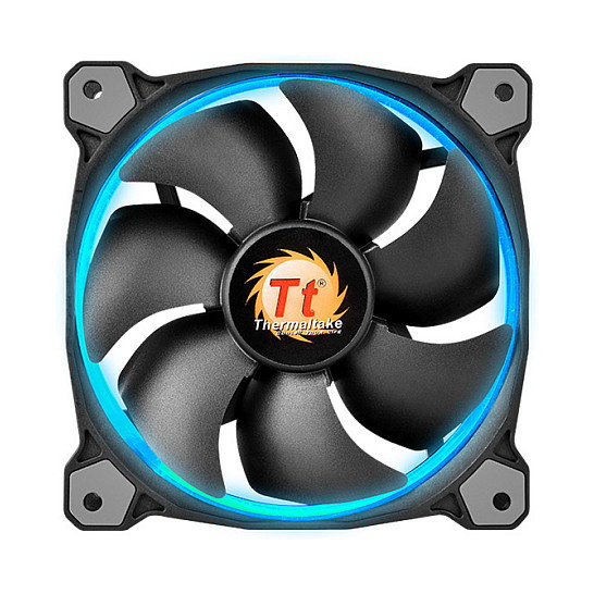 Thermaltake Riing 12 LED RGB (3-Pack) 120mm Negro