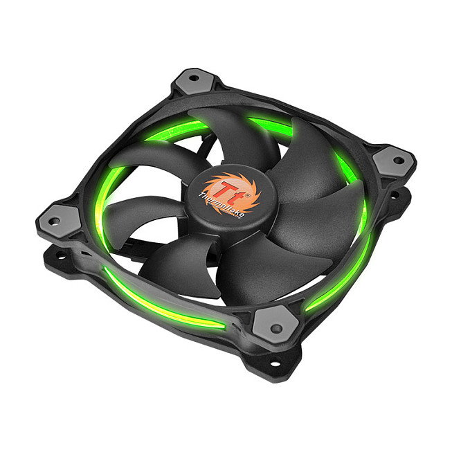 Thermaltake Riing 12 LED RGB (3-Pack) 120mm Negro