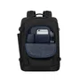 Rivacase 8461 Mochila para Portátil 17.3 pulgadas (43.9 cm), Negro - Poliéster, Compartimento para Tableta, Resistente