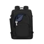 Rivacase 8461 Mochila para Portátil 17.3 pulgadas (43.9 cm), Negro - Poliéster, Compartimento para Tableta, Resistente