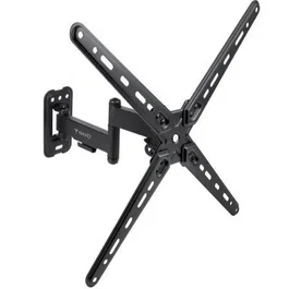 TooQ Soporte de Pared para TV LP1356TN-B Extensible Giratorio Inclinable de 13-55" hasta 25kg Negro