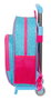 Safta Mochila 609+carro 705 Lol Surprise "Divas" 28x34x10cm