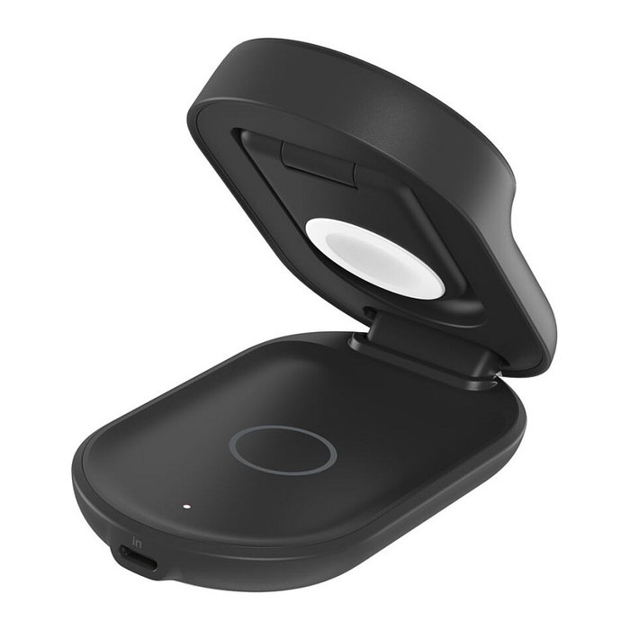 Belkin UltraCharge Qi2 Cargador Inalámbrico 3 en 1 Negro 25W WIZ037KQ