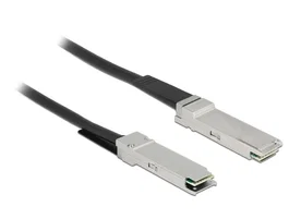 DeLOCK Cable de fibra óptica e InfiniBand 2 m QSFP28 Negro