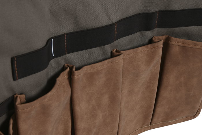 DKD Home Decor Cinta Marron para Terraza y Jardín 29 x 6 x 54 cm