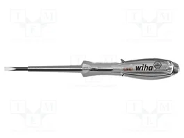 WIHA Destornillador Probador de Tensión Aislado Plano 3x0,5mm