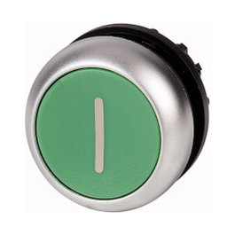 Eaton M22-D-G-X1 Botón de pulsación plano verde