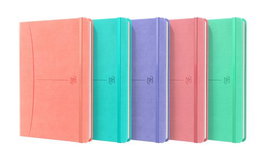 Cuaderno Oxford Signature Tapa Extra A5 80H Horizontal Surtido Colores Pastel (5) (Set de 5)