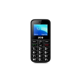 SPC Teléfono Móvil para Personas Mayores SPC FORTUNE 2 4G Negro con Botón SOS, Teclas Grandes, Cobertura Amplificada 4G y Voz HD