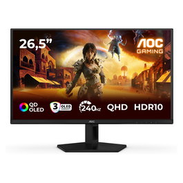AOC G4 Monitor Gaming Q27G41ZDF 67.3 cm (26.5") QD-OLED 2560 x 1440 Quad HD 240 Hz 0.03 ms Negro/Rojo