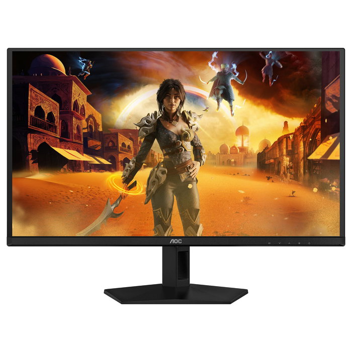 AOC Monitor Gaming Curvo QHD de 27", 165Hz, 1ms, FreeSync Premium, Altavoces, HDMI/DP - Q27G41ZDF