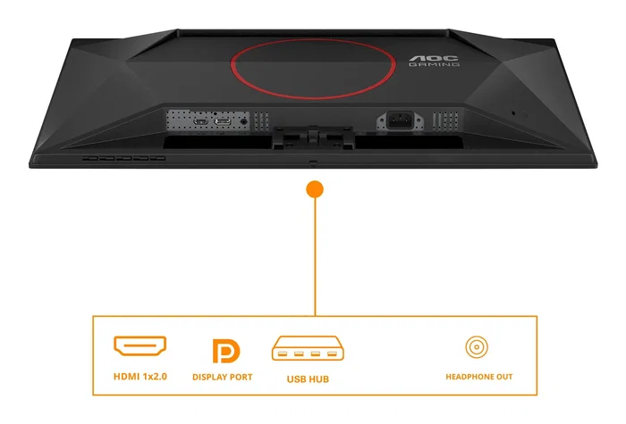 AOC Q27G41ZDF Gaming Monitor QD-OLED 26,5 pulgadas QHD 240Hz