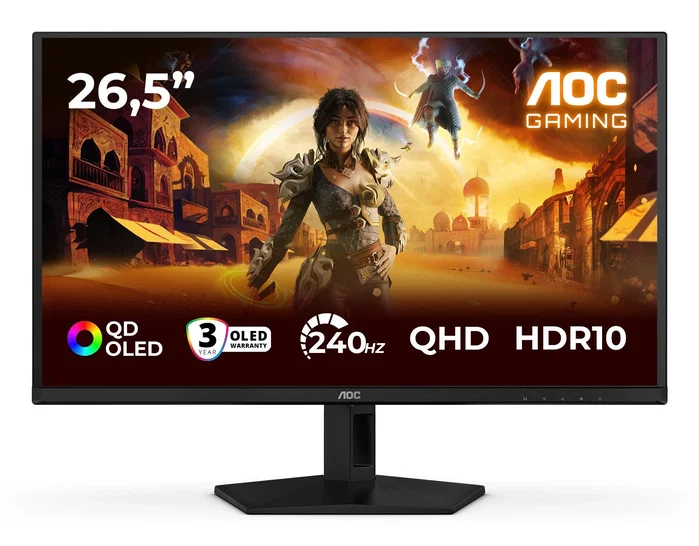AOC Q27G41ZDF Monitor Gaming QD-OLED 27 pulg QHD 240Hz