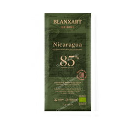 BLANXART Chocolate Negro 85% Cacao Nicaragua 75g Eco