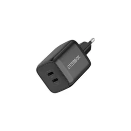 Otterbox O WCharg Cargador GaN USB-C 65W, 2 Puertos (45W + 20W), Carga Rápida PD PPS para Portátil, Smartphone, Tableta