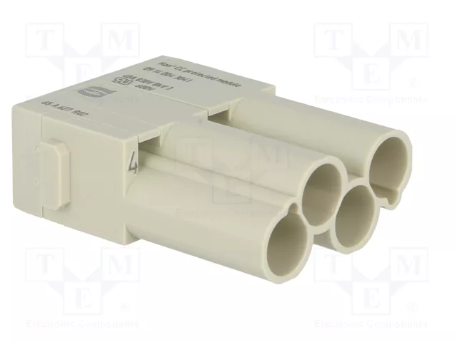 HARTING Han-Modular® Módulo Macho Han® C con 4 Pines HARTING Han-Modular® Módulo Macho Han® C con 4 Pines