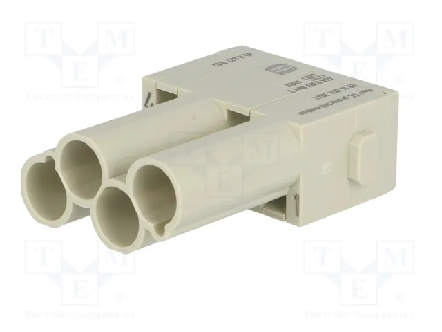 HARTING Han-Modular® Módulo Macho Han® C con 4 Pines HARTING Han-Modular® Módulo Macho Han® C con 4 Pines