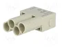 HARTING Han-Modular® Módulo Macho Han® C con 4 Pines