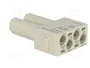 HARTING Han-Modular® Módulo Macho Han® C con 4 Pines
