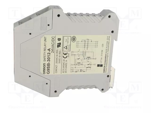 OMRON G9SB-3012-A Módulo de automatización relé de seguridad 24VAC/24VDC