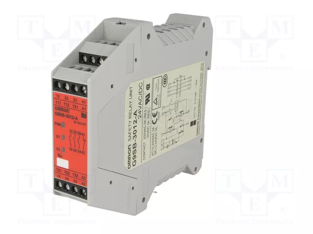 OMRON G9SB-3012-A Módulo de automatización relé de seguridad 24VAC/24VDC