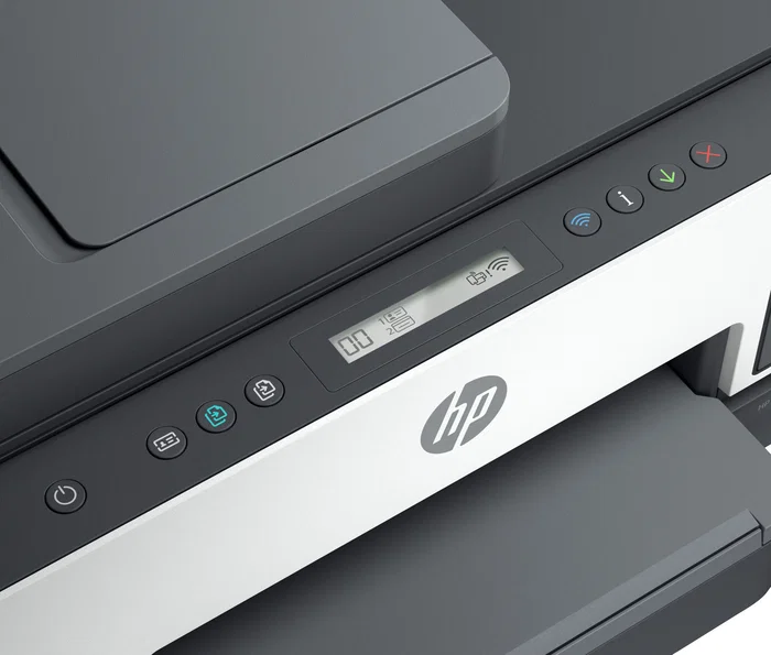 HP Smart Tank 7305 Multifunción A4 Inyección de Tinta Térmica, Impresora All-in-One con Wi-Fi, Doble Cara, Alimentador Automático de 35 hojas, 15 ppm Negro, 4800 x 1200 DPI, Gris