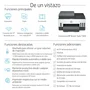 HP Smart Tank 7305 Multifunción A4 Inyección de Tinta Térmica, Impresora All-in-One con Wi-Fi, Doble Cara, Alimentador Automático de 35 hojas, 15 ppm Negro, 4800 x 1200 DPI, Gris